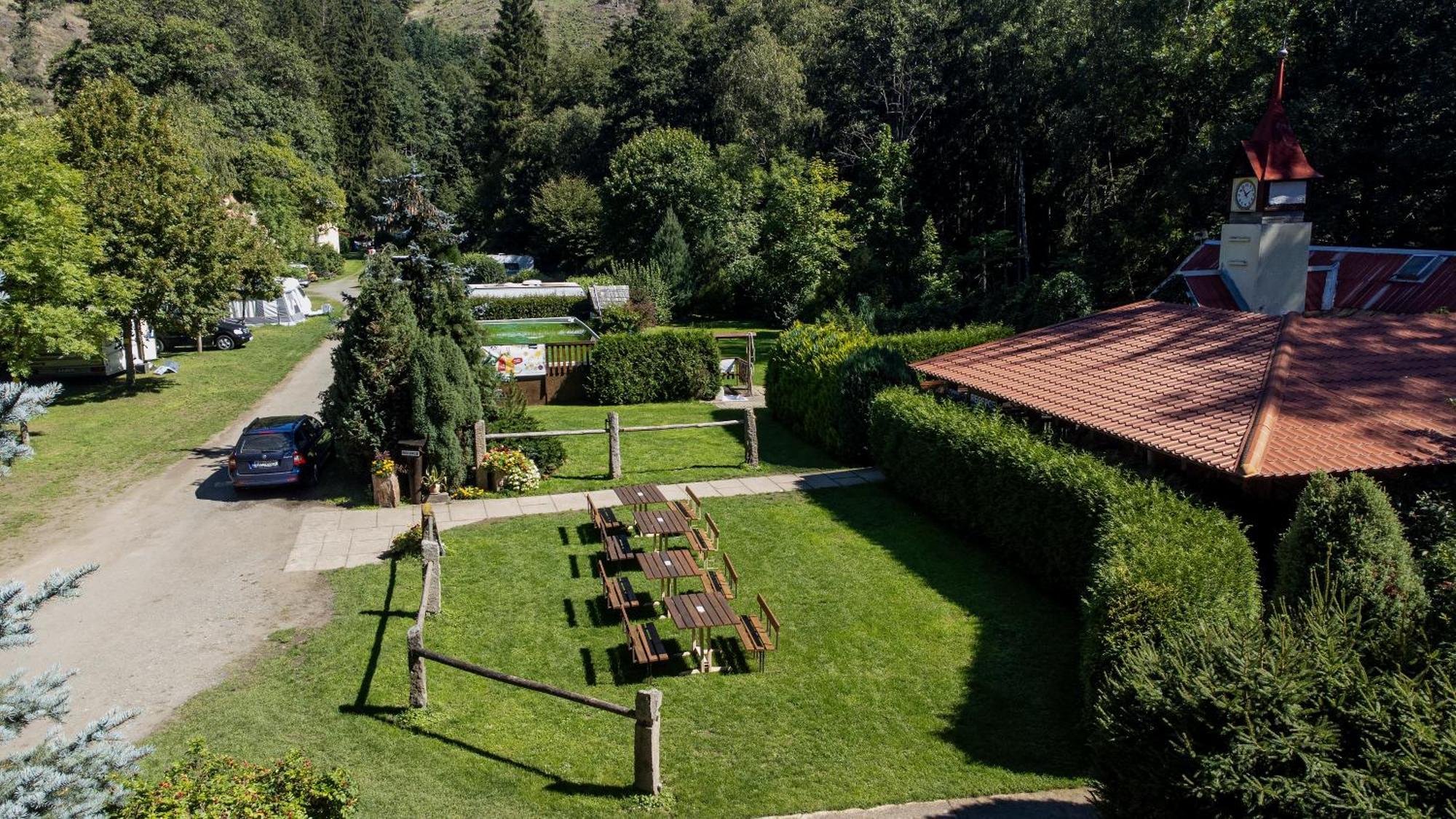 Camping Karolina Planá Екстериор снимка